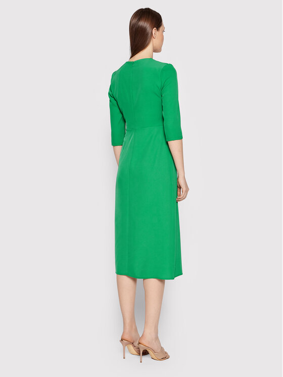 Rinascimento Sukienka koktajlowa CFC0107382003 Zielony Regular Fit zdjęcie nr 3
