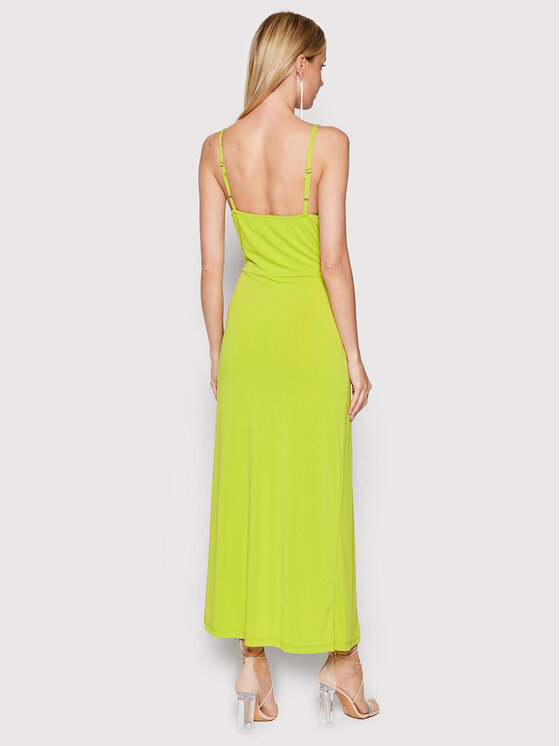 Rinascimento Sukienka koktajlowa CFC0107443003 Zielony Slim Fit zdjęcie nr 2