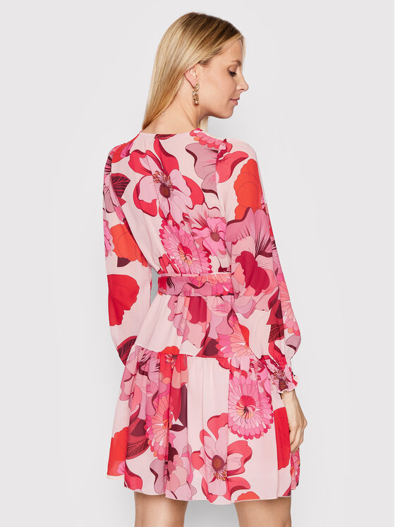 Rinascimento Sukienka letnia CFC0018421002 Różowy Regular Fit zdjęcie nr 3