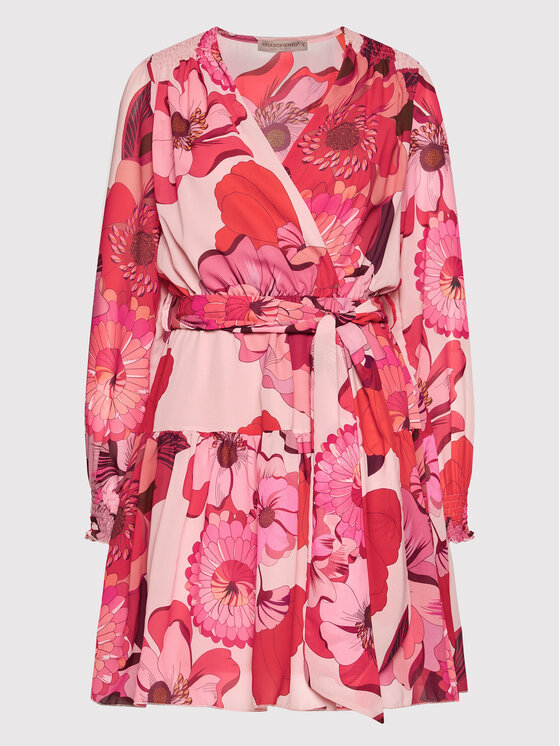 Rinascimento Sukienka letnia CFC0018421002 Różowy Regular Fit zdjęcie nr 5