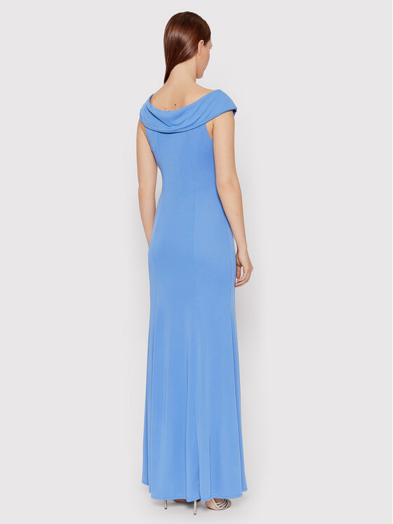 Rinascimento Sukienka wieczorowa CFC0018405002 Niebieski Regular Fit zdjęcie nr 3
