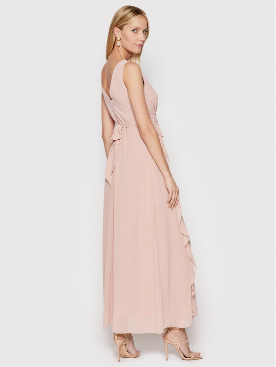 Rinascimento Sukienka wieczorowa CFC0107440003 Różowy Regular Fit zdjęcie nr 3