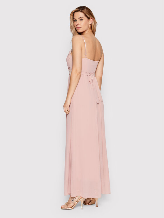 Rinascimento Sukienka wieczorowa CFC0107620003 Różowy Regular Fit zdjęcie nr 3