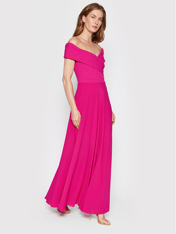 Rinascimento Sukienka wieczorowa CFC0108697003 Różowy Regular Fit zdjęcie nr 2