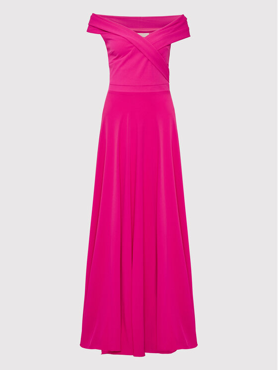 Rinascimento Sukienka wieczorowa CFC0108697003 Różowy Regular Fit zdjęcie nr 5
