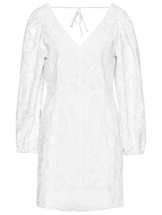 Samsøe Samsøe Sukienka codzienna Anai F21100062 Biały Regular Fit zdjęcie nr 5