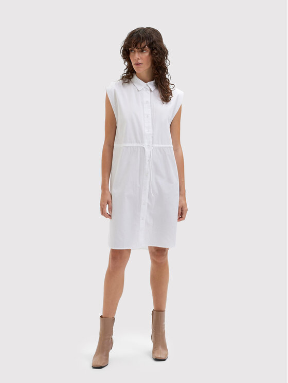 Selected Femme Sukienka koszulowa Kasha 16084486 Biały Regular Fit zdjęcie nr 2