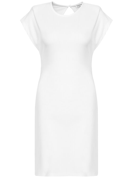 Silvian Heach Sukienka codzienna Gengrass PGP21261VE Biały Slim Fit zdjęcie nr 4