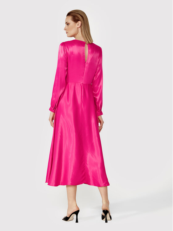 Simple Sukienka codzienna SUD072 Różowy Regular Fit zdjęcie nr 4
