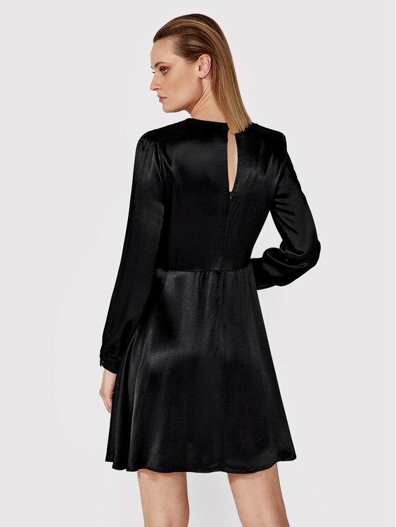 Simple Sukienka codzienna SUD073 Czarny Regular Fit zdjęcie nr 4