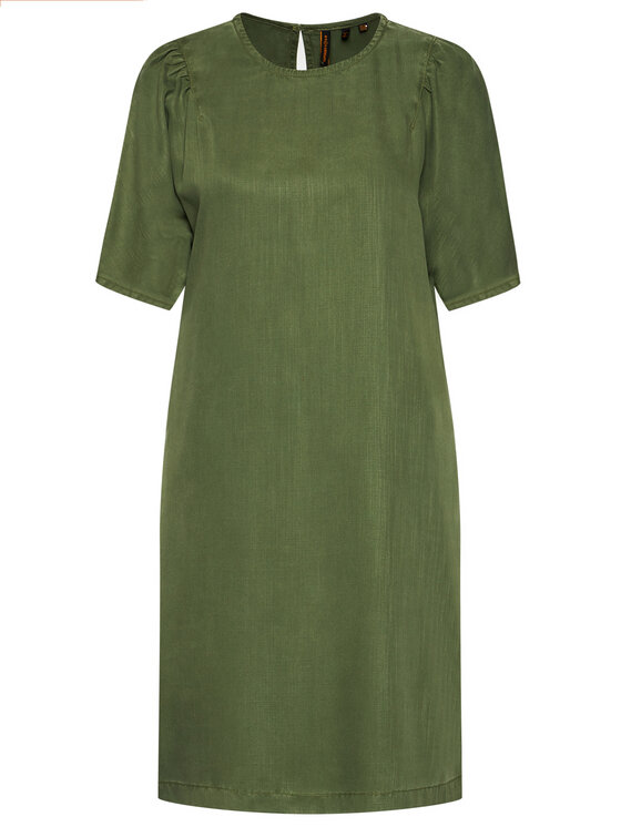 Superdry Sukienka codzienna W8010722A Zielony Regular Fit zdjęcie nr 5