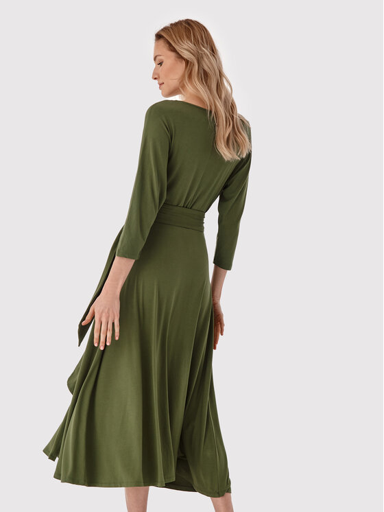 Tatuum Sukienka codzienna Quenicja T2208.413 Zielony Regular Fit zdjęcie nr 3