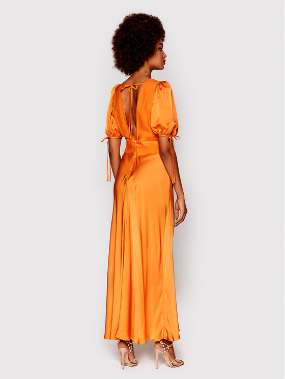 Ted Baker Sukienka koktajlowa Lysette 256623 Pomarańczowy Regular Fit zdjęcie nr 3