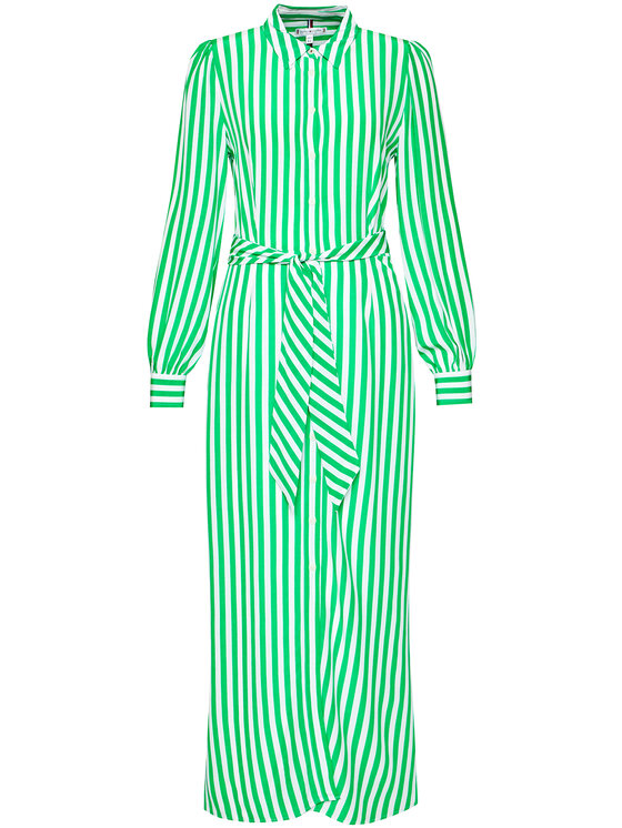 Tommy Hilfiger Sukienka koszulowa Cdc WW0WW30356 Zielony Regular Fit zdjęcie nr 5
