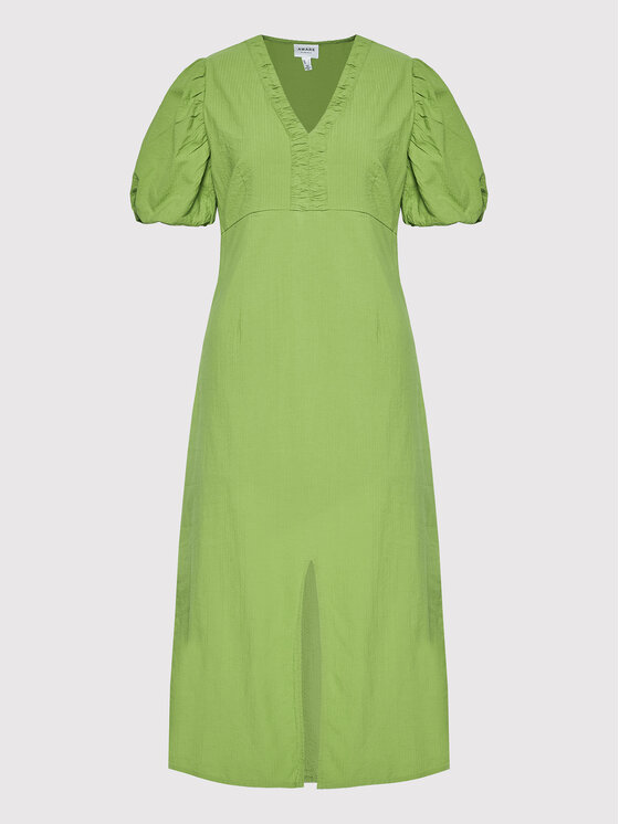 Vero Moda Sukienka codzienna Thilde 10263986 Zielony Regular Fit zdjęcie nr 5