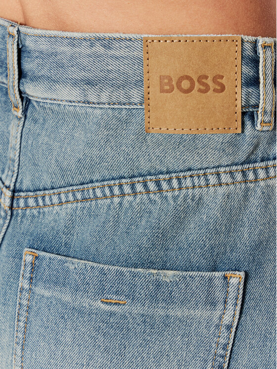 Boss Spódnica jeansowa 50479907 Niebieski Regular Fit zdjęcie nr 4