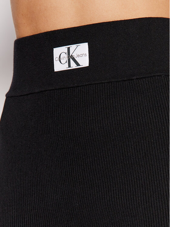 Calvin Klein Jeans Spódnica ołówkowa J20J218949 Czarny Slim Fit zdjęcie nr 4