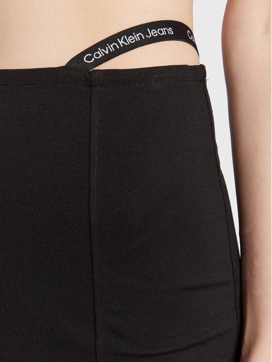 Calvin Klein Jeans Spódnica ołówkowa J20J220465 Czarny Slim Fit zdjęcie nr 4