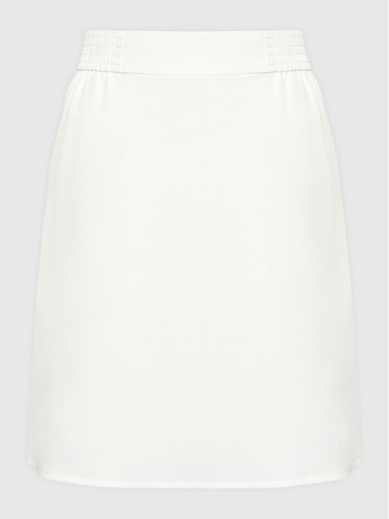 Calvin Klein Spódnica mini K20K203821 Biały Regular Fit zdjęcie nr 5