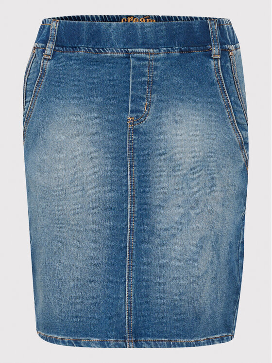 Cream Spódnica jeansowa Dinja 10610186 Granatowy Regular Fit