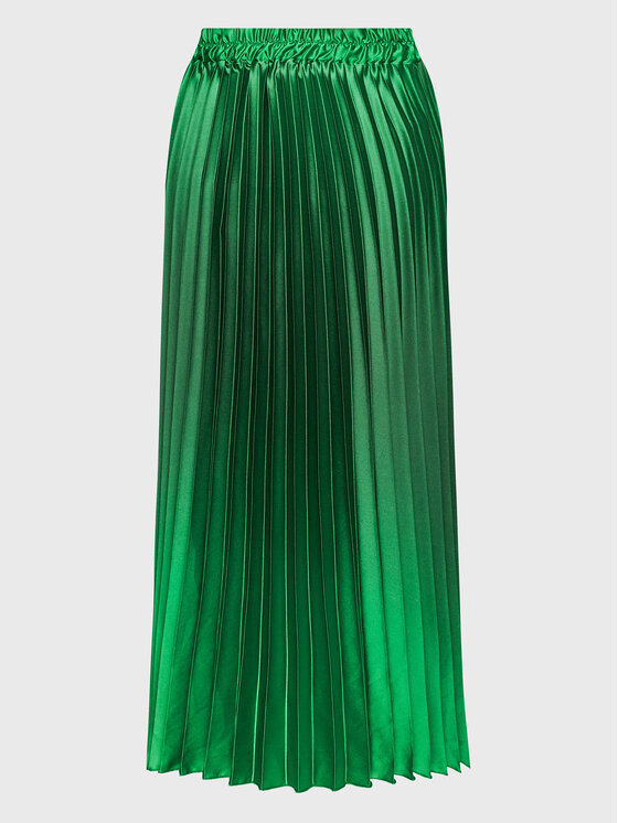 Dixie Spódnica plisowana G836U015A Zielony Regular Fit zdjęcie nr 2
