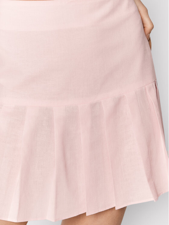 Glamorous Spódnica mini GS0407 Różowy Slim Fit zdjęcie nr 4