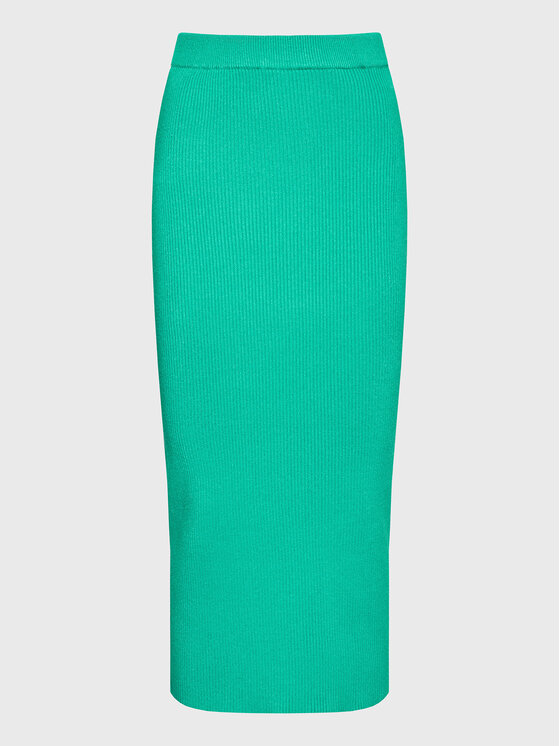 Glamorous Spódnica ołówkowa CK5872 Zielony Slim Fit zdjęcie nr 5