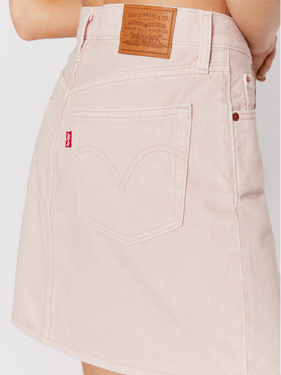 Levi's® Spódnica jeansowa Decon Iconic 77882-0013 Różowy Regular Fit zdjęcie nr 4