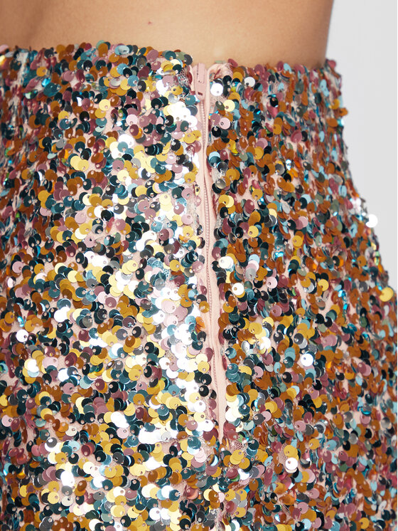NAF NAF Spódnica mini Kneon THNJ20 Kolorowy Regular Fit zdjęcie nr 4