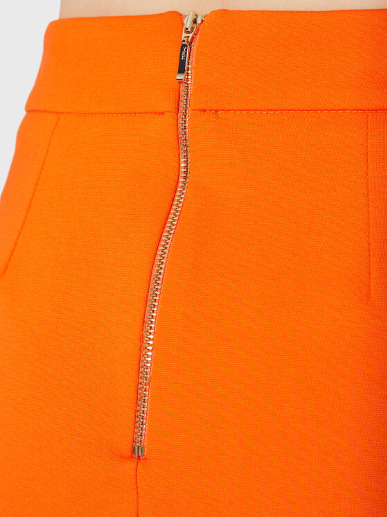 NAF NAF Spódnica mini Mona THNJ73A Pomarańczowy Regular Fit zdjęcie nr 5