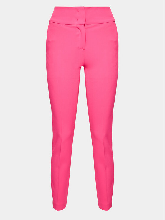 Blugirl Blumarine Spodnie materiałowe RA3005-T3191 Różowy Regular Fit