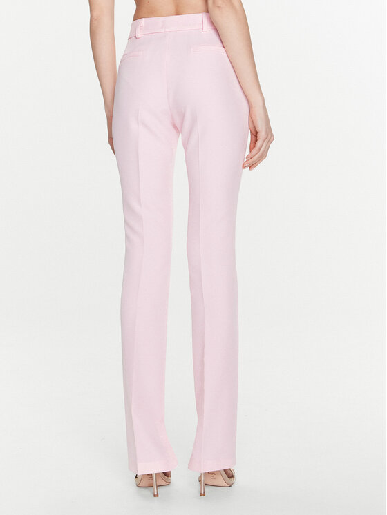 Blugirl Blumarine Spodnie materiałowe RA3032-T3359 Różowy Regular Fit zdjęcie nr 3
