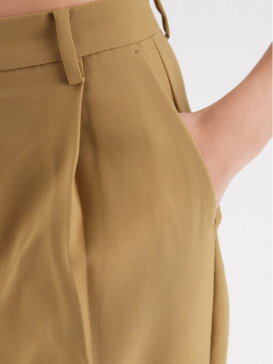 Bruuns Bazaar Spodnie materiałowe Cindy BBW2393 Zielony Loose Fit zdjęcie nr 4