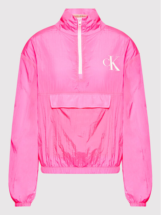 Calvin Klein Jeans Kurtka anorak J20J219008 Różowy Relaxed Fit zdjęcie nr 5