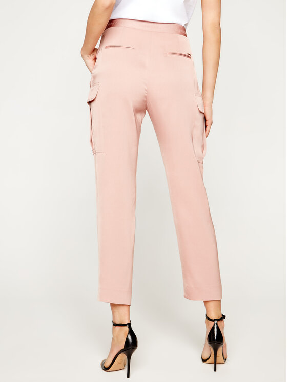 Calvin Klein Spodnie materiałowe Soft Cargo K20K201768 Różowy Regular Fit zdjęcie nr 3