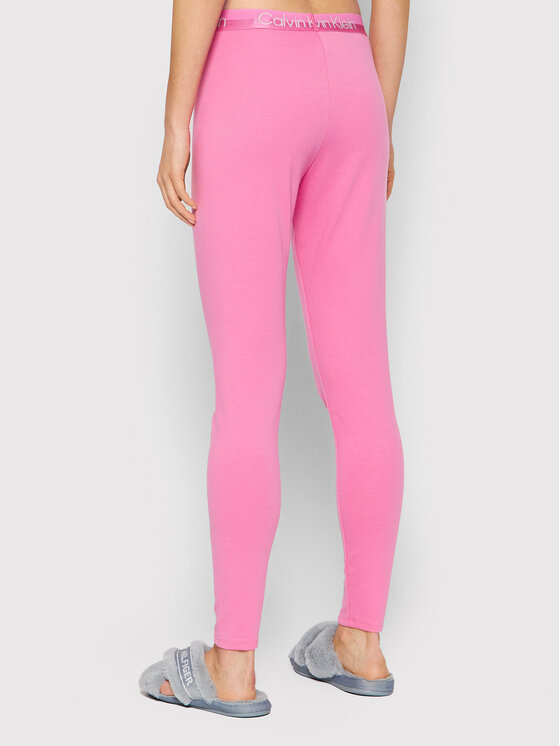 Calvin Klein Underwear Legginsy 000QS6758E Różowy Slim Fit zdjęcie nr 3