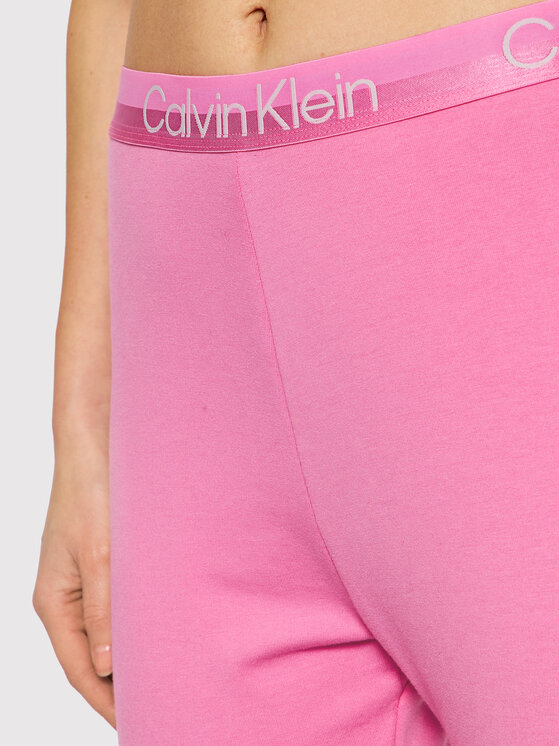 Calvin Klein Underwear Legginsy 000QS6758E Różowy Slim Fit zdjęcie nr 4