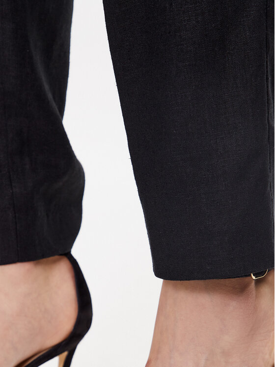DKNY Spodnie materiałowe P3DKCR52 Czarny Regular Fit zdjęcie nr 4
