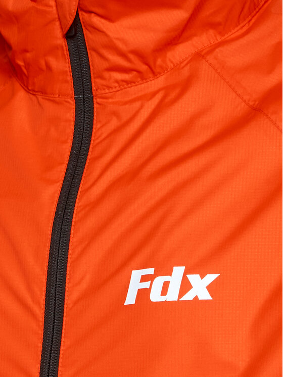 FDX Kurtka do biegania 1430 Pomarańczowy Regular Fit zdjęcie nr 3