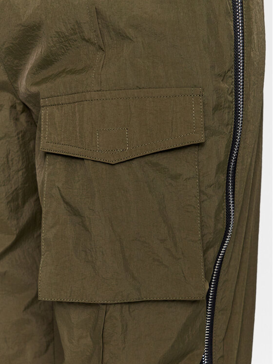 Gestuz Spodnie materiałowe Afina 10906980 Zielony Regular Fit zdjęcie nr 4