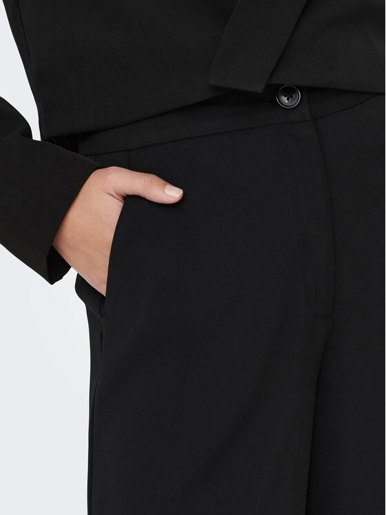 JDY Spodnie materiałowe Vincent 15279301 Czarny Regular Fit zdjęcie nr 4