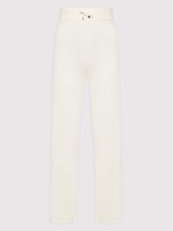Juicy Couture Spodnie dresowe JCKB221004 Beżowy Regular Fit zdjęcie nr 5