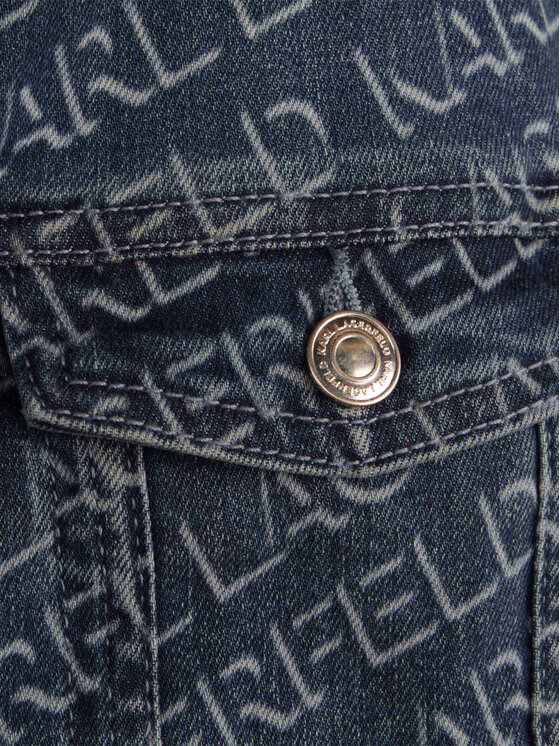 KARL LAGERFELD Kurtka jeansowa Z26101 D Granatowy Regular Fit zdjęcie nr 5