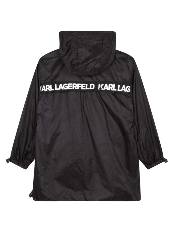 KARL LAGERFELD Kurtka przejściowa Z16145 D Czarny Regular Fit zdjęcie nr 4