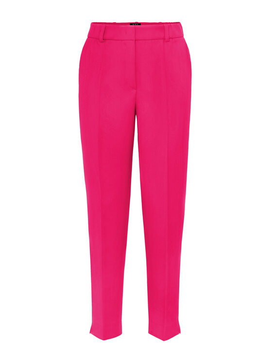 KMX Fashion Spodnie materiałowe 806430010 Różowy Fitted Fit zdjęcie nr 5