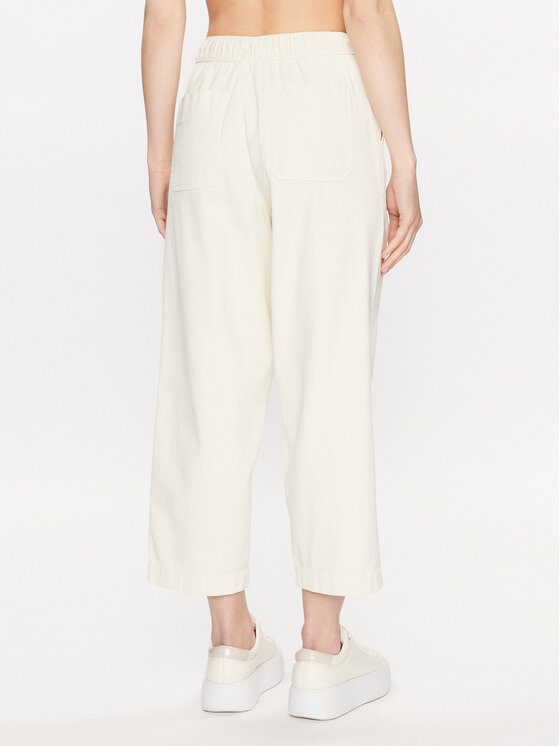 Lyle & Scott Spodnie materiałowe Workwear Trousers TRW1801V Biały Regular Fit zdjęcie nr 3