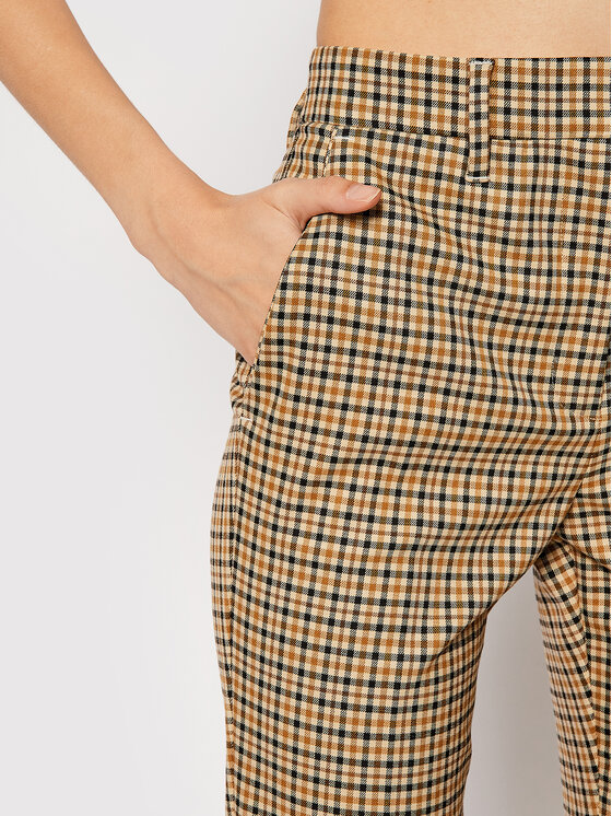 Marella Spodnie materiałowe Petalo 31361517 Beżowy Slim Fit zdjęcie nr 4
