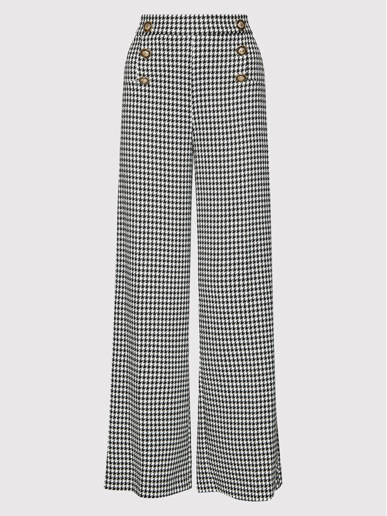 Maryley Spodnie materiałowe 22IB545/M04 Czarny Regular Fit zdjęcie nr 5