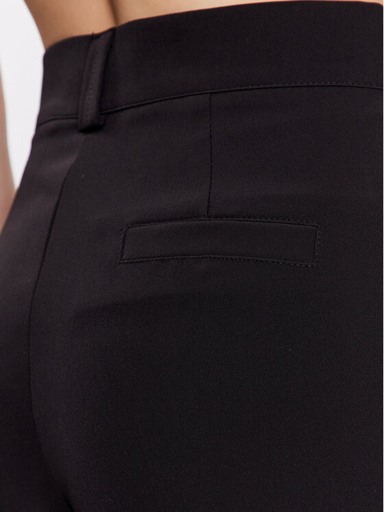 Maryley Spodnie materiałowe 23EB511/M12 Czarny Regular Fit zdjęcie nr 5