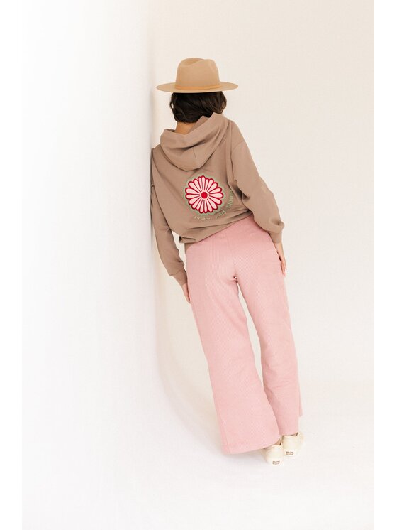 Moi Mili Spodnie materiałowe Pink Różowy Baggy Fit zdjęcie nr 2
